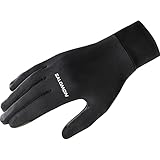 Salomon Cross Warm unisex Handschuhe, Praktisches Design, Atmungsaktive Wärme, Durchdachtes Design, Schwarz, S
