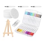 Magic puff-y Paint,Ultimatives Magisches Textur-malki-t,Foam Texture Blank Painting Paper,3D Drawing Magic Canvas Sponge,3D-Materialpaket Für Handgefertigte Schaumtexturmalerei