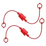 VALICLUD 2Sätze Hydraulische mit Staubkappen Npt Flachkopfanschluss für Effektiven Schutz Langlebiges Reiß Design zur Verlängerung Praktische