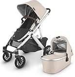 UPPAbaby Vista V2 Kinderwagen – Declan – All-in-One, umwandelbarer Baby-Kinderwagen, inklusive Babywanne & Kleinkindsitz, Kinderwagen-Zubehör, Einstufige Faltung, geeignet vom Baby bis zum Kleinkind