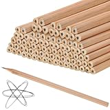 GBKDQQ 200 Stück Bleistift HB, Bleistifte Set, Bleistift Set aus Naturholz Holz, 17.9cm*0.7cm Bleistiftset für Schüler, Lehrer, Büro, Schulmaterial, Zeichnen und Schreiben (Dreiecksstange)