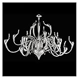 Modern Creative Iron Swan S Luxury Art Restaurant Villa Beleuchtung Wohnzimmer (Farbe: Rotweiß, G4 Glühbirnen, Größe: 9 Heads) (Silberweiß, 4 Glühbirnen, 18 Heads)