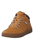 Timberland Herren Davis Square Hiker Stiefel, Gelb Nubuck, 43 EU