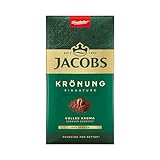 Jacobs Filterkaffee Krönung Classic, 100 % Arabica, mittlere Röstung, Kaffee gemahlen, geröstet in Deutschland, ideal für Filterkaffeemaschine & French Press, 500 g