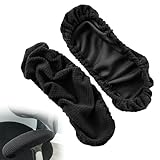 ZBKJYILF 2 Stück Arm Armlehne Abdeckungen, Armlehnenbezug Bürostuhl-Armlehnenbezug Armlehnen Polster Bürostuhl Bezug, Dehnbar Polyester Bürostuhl Schutz Abdeckungen für Armlehnen Bürostühle