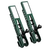 GOWENIC Abstellgleis-Installationshilfe, Verstellbare Faserzement-Abstellgleisklemme für Lap-Installationswerkzeuge, Grün, für die Hausrenovierung