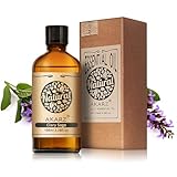 AKARZ 100ml Ätherisches Muskatellersalbeiöl Natürliche Muskatellersalbeiöl Rein für Kerzenherstellung,DIY Hautpflegeprodukte Massage,Home Spa Entspannung