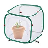 Netz-Pflanzenabdeckung, faltbares Pflanzenschutzzelt, Obstgartennetz, Lichtdurchdringung, Gartengitterkäfig für Balkon, Fensterbank, Gewächshaus, , Gemüse, 30 x 30 cm