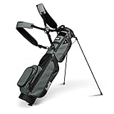 Sunday Golf Loma XL Tasche – Golftasche mit Riemen und Ständer – Leicht zu tragende Pitch n Putt Golftasche – Par 3 und Executive Courses 3,4 Pfund (Mitternachtsgrün)