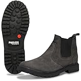 PAULGOS Herren Chelsea Boots, Stiefeletten Größe 46, dunkelgrau
