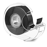 8m Magnetband selbstklebend – Starkes Magnetklebeband für Fotos, Notizen & Dokumente |Spender für einfaches Abrollen