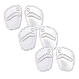 KOCKSHION 3Paare Vorderfußkissen Transparente Gel Polster für Schmerzreduktion bei Hohen Absätzen Selbstklebend Verbessert die Blutzirkulation für Damen und Herren