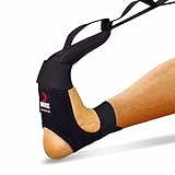 Yoga Gurt Faszienstrecker - Yoga Strap - Yogagurt Faszien Strecker Wadenstrecker & Fußstrecker bei Plantarfasziitis Muskelverspannung Knöchelverletzung - Übungsschlaufe zum Dehnen der Beinmuskulatur