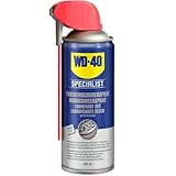 WD-40 Specialist Trockenschmierspray Smart Straw 400 ml – Präzise Anwendung mit klappbarem Sprührohr, reduziert Reibung und Verschleiß, trocknet schnell, schmutzresistent, farblos mit 360°-Ventil