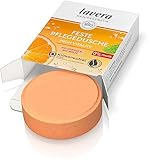 lavera, Feste Pflegedusche High Vitality mit BioOrange und BioMinze reinigt die Haut sanft ohne sie auszutrocknen 3x ergiebiger als flüssiges Duschgel Naturkosmetik Stk 50g, Weiß, Zitrus/Orange