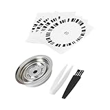 PENCHEAK Wiederverwendbarer Kaffeekapsel-Adapter für die nächste Maschine für Espresso, Edelstahl, Ersatz für tragbaren Kaffeefilter