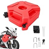 GjnjfdF Offroad Motorrad Öltank | 5L Öltank,Für Abenteuer Motorradfahrer Außenbereich Fahrt Flüssigkeitsbehälter