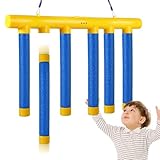 SKIKHN Drop Sticks Game, Catching Sticks Game, 3 Einstellbarer Geschwindigkeit, Fangspiel mit Fallenden Stöcken, Reaktionstraining Spielzeug für Kinder, Reflexe Training, Hand-Auge-Koordination
