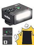 Godox IM30 Mini-Kamerablitz Blitzgerät, iM30 Mini Manueller Flash, S1/S2 Optische Steuerung, Kompatibel mit Ricoh GR III, Ricoh RG iii X, Canon, Sony, Nikon, Pentax, Panasonic, Olympus
