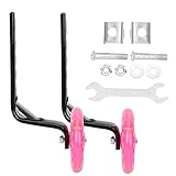 MOTHNUR 2 Stück Balance Räder mit Leuchteffekten für Kinderfahrräder Kompatibel mit Bikes und Sicher für Anfänger und Outdoor Aktivitäten