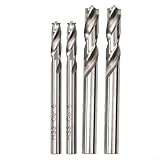 Advokingtap 4-teiliges Schweißpunktbohrer-Set, HSS-Drehspitzenschneider, Elektrobohrer, Punktschweißen, Schneidzubehör, kann punktgeschweißte Paneele, Metallbearbeitungswerkzeuge trennen