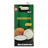 Kajal-Kokosmilch, perfekt zum Kochen und Backen von Smoothies und Getränken, Desserts, Cocktails, Haar- und Hautpflege. (12, 500, milliliter)