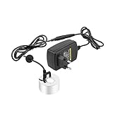 Hangrow Ultraschall-Nebelmacher Fogger Metall Zerstäuber mit 24V Adapter, Ultrasonic fog maker Nebler Ultraschall Vernebler für Wasserbrunnen Teich Topf Steingarten Waschbecken