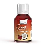 Lean:Life – Vital Sirup 100 ml - Kirsch-Kokos Sirup zuckerfrei – Getränkesirup ohne Kalorien – mit Vitamin B12, B6 C und Biotin