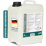 INOX® Motorreiniger - 5L Konzentrat – Reiniger-Konzentrat für den Motor - Motorraum Reiniger & Entfetter - Motorsystemreiniger & Pflege von Auto, Motorrad & anderen Kfz