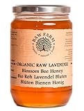 Bio, Roher Lavendelhonig, direkt vom Imker, einzelner Ursprung aus Europa (900, Lavendel Honig)