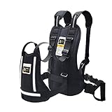 Jolik Upgrade Kinder Motorrad Sicherheitsgeschirr verstellbar mit Zwei Griffen, atmungsaktives reflektierendes Material in Schwarz