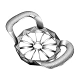 Apfelteiler Obstschneider - Apfelausstecher Und Apfelteiler | Apfelausstecher Und Apfelteiler | Kompaktes 2-in-1-Werkzeug Zum Entkernen Und Schneiden Von, Obst Und Eiern, Für 8/12 Gleichmäßige