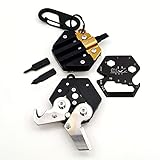 exUs 541-16 in 1 Designer Multitool Werkzeug Schlüsselanhänger Outdoor Camping Urban