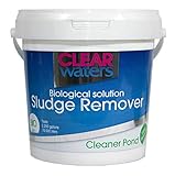 ClearWaters Teichschlammentferner 1L - behandelt 10.000 Liter Wasser - Teichalgenbehandlung ideal für Frühling und Sommer - Schnell wirkender Teichreiniger zur Schlammentfernung
