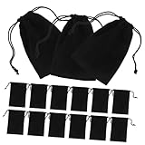 Gatuida 25 Stück Teiliges Schmuckbeutel mit Kordelzug Vielseitige Kleine Aufbewahrungssäckchen aus Weichem Wiederverwendbare Geschenktüten für Schmuck Süßigkeiten und Kleine Geschenke