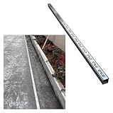 Entwässerungsrinne Außenrinnen-Entwässerungsrinne for Schmale Außenrinnen Mit Endkappen/Auslass, 1,4/2/4 Zoll Schmales Für Hof, Garten, Hof, Terrasse, Grabenentwässerung (10 * 3cm)