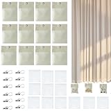 BAISHUWU Set Gewichtstasche für Außenvorhänge-Tragbare Gewicht Tasche-Outdoor-Vorhang Sandsack-Schwerlast Drapery Gewichte für Pavillon Drapes Cabana Gazebo Garten Zelte Tischdecken (12set)