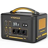 VTOMAN Jump2200 tragbare Powerstation - 1548Wh/2200W(4400W Spitze) LiFePO4 Solargenerator mit Reine Sinus-Welle Erweiterbare Kapazität PD 100W QC 3,0 für Stromausfälle, Erkundigung in Freien