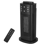 Keramik Heizlüfter Energiesparend Leise,2000W Elektroheizung Mit 3-Stufen-Heizung,Timer-Funktion,Doppelnutzung für Heiß und Kalt,Überhitzungsschutz und Luftbefeuchter,für Büro,Wohnzimmer,Schlafzimmer