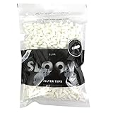 Sloow 1000 Stück Zigarettenfilter 6mm Slim Filter Zigaretten Feinfilter Slimfilter 49