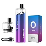 VAPTIO Orizon Kit Elektronisches Zigaretten 1500mAh 25W Starter Kit,Vape Pen mit 0,6ohm Spule 4,0 ml Pod,kein E-Liquid kein Nikotin (Aurora)
