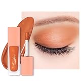 Oulac Lidschatten Flüssiger Lidschatten Liquid eyeshadow-Lidschatten Base| Mischbar Geschmeidiges Augen-Make-up, Knitterresistent, Vegan, Cruelty-Free SA08