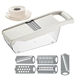 Gemüseschneider für die Küche, Gemüseschneider, Zwiebelschneider | verstellbarer Tomatenschneider für Küche, Obstzerkleinerer für Kartoffeln, Zucchini und Tomaten