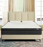 Konuzu Queen-Size-Matratze, 25,4 cm, Memory-Schaum, Hybrid-Matratzen in einer Box, einzelne Taschenfederkernmatratze, atmungsaktiv, bequem zur Druckentlastung, CertiPUR-US, 100 Nächte Testversion