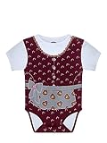 FC Bayern München Baby Body Dirndl | Rot | Kurzarm