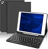 Occtingkind, Tastatur für iPad 9.7, Schutzhülle mit Tastatur, Schutzhülle mit magnetischem abnehmbarem Bluetooth Keyboard für iPad 6/5 Generation, iPadAir 2, iPadAir 1, italienisches Layout, USB C