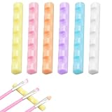 Dokeno 6 Stück Nagelpinsel Organizer Nagel Pinselhalter Nagelkunst Pinsel Stifte Ständer Nail Art Pinselhalter Pinselständer für Nagel Nail Art Pen Rack für Beauty Werkzeug Aufbewahrung