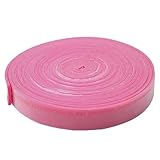 Randdämmstreifen, 50mm x 5mm x 20m Ausgleichsschichtdämmstreifen, Selbstklebend Randdämmung, für Ausgleichsmasse, Abdichtung Zwischen Fußbodenheizungsplatten und Wänden, Rosa