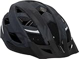 FISCHER Erwachsene Fahrradhelm, Radhelm, Cityhelm Urban Plus Brooklyn, L/XL, 58-61 cm, anthrazit matt, mit beleuchtetem Innenring-System, Stiftung Warentest-Testsieger