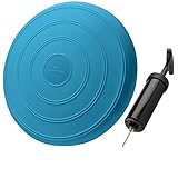 EVEREST FITNESS Balancekissen - Luftkissen mit 33 cm Durchmesser - Ballsitzkissen zur Stärkung der Balance - Orthopädisches Sitzkissen zur Linderung von Rückenschmerzen